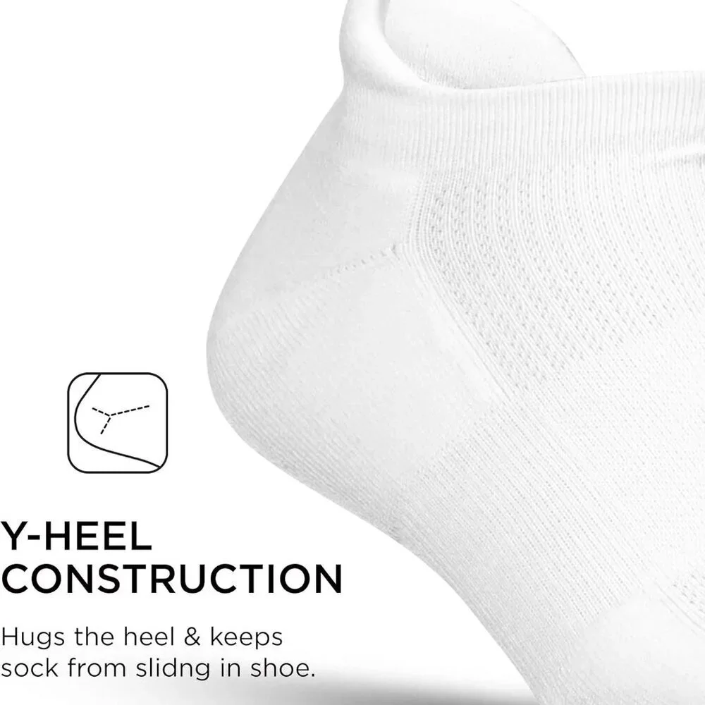 High Performance Max Cushion Ankle Sock - No Show Socks for Women & Men with Hee - Picture 4 of 5